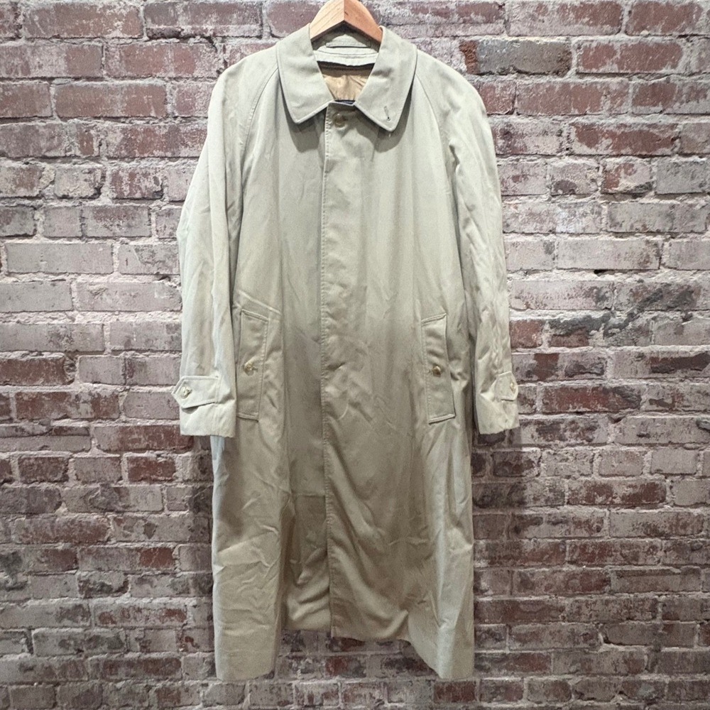 Burberry Vintage Trench Coat – Size 40 Regular – Zip-In Nova Check Liner - Picture 2 of 16